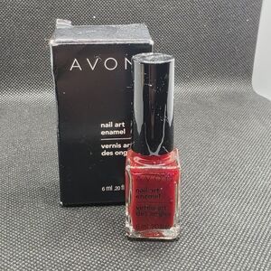 *4 For $25* Avon Nail Art Enamel Reviving Red